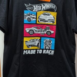 Hot Wheels Black Graphic Tee - Short Sleeve